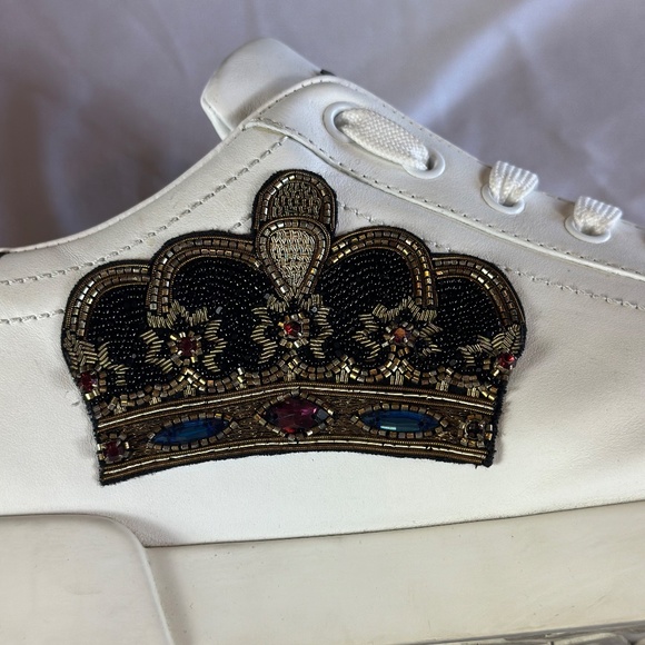 Dolce Gabbana King Logo \'White\' Gender: Men Size: 10.5 main image 4